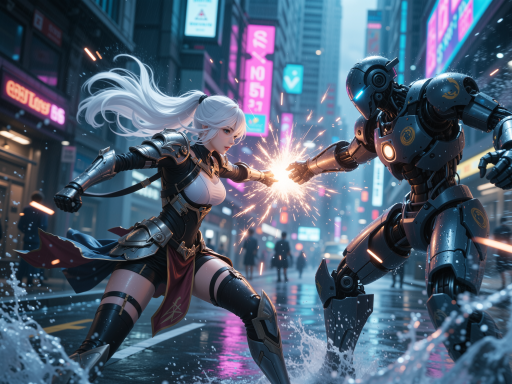 问道手游新版本更新宣传海报，展示新的角色技能和界面设计，明亮自然光